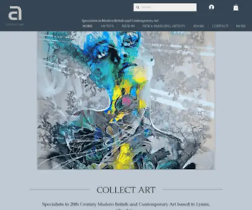 Collectart.co.uk(Collect Art) Screenshot