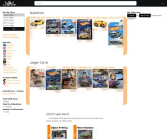 Collecthw.com(Collect Hot Wheels) Screenshot