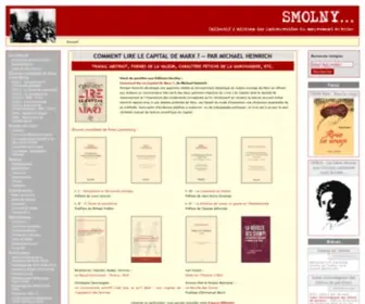 Collectif-Smolny.org(SMOLNY) Screenshot