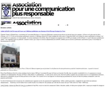 Collectifcomresponsable.fr(Agence LIMITE) Screenshot