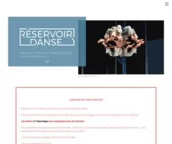 Collectifdanse.fr(Réservoir Danse) Screenshot