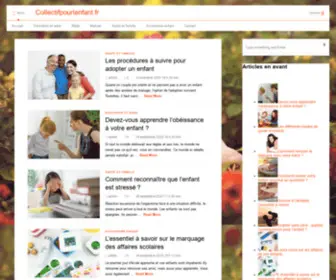 Collectifpourlenfant.fr(Collectif pour l'enfant) Screenshot