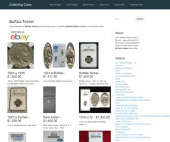 CollectingcoinsStore.com(Buffalo Nickel) Screenshot