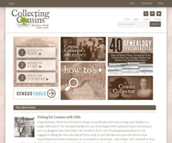 Collectingcousins.com(Collecting Cousins Home) Screenshot