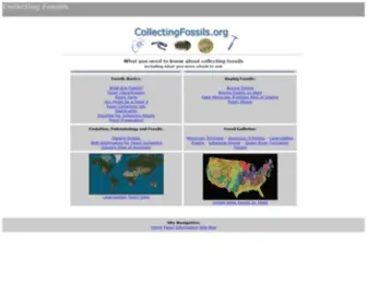 Collectingfossils.org(Collecting Fossils) Screenshot