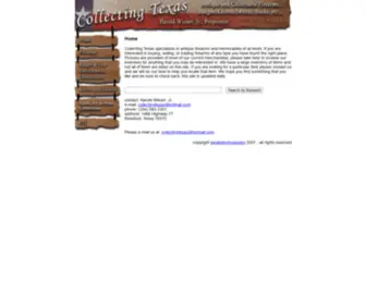 Collectingtexas.com(Collecting Texas) Screenshot