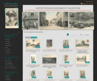 Collection-JFM.fr(Cartes postales Anciennes et collections) Screenshot