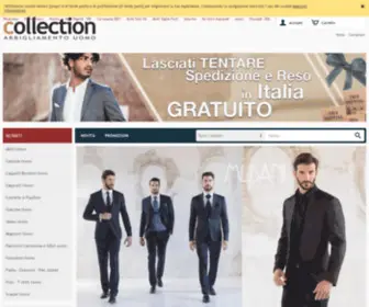 Collectionabbigliamento.it(Collection Abbigliamento Moda Uomo Negozio Online) Screenshot