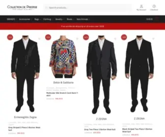 Collectiondeprestige.com(Luxury Brands for men and women availble at) Screenshot