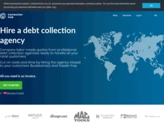 Collectionhub.com(Find Debt Collection Agencies) Screenshot