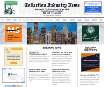 Collectionindustrynews.com(Collection Industry News) Screenshot