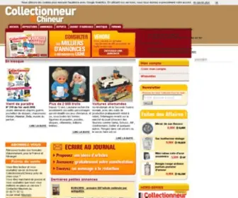 Collectionneur-Chineur.fr(Site du magazine Collectionneur Chineur) Screenshot