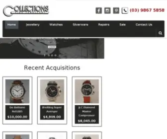 Collectionsfinejewellery.com(Second Hand Jewellery & Watches Online) Screenshot