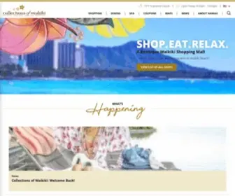 Collectionsofwaikiki.com(Boutique Waikīkī Shopping Mall) Screenshot