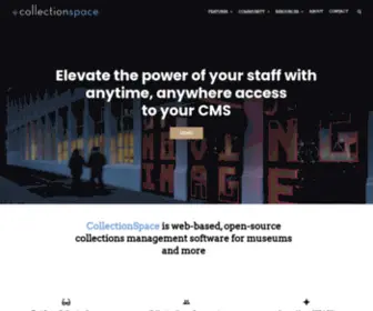 Collectionspace.org(CollectionSpace Museum Collections Management Software) Screenshot