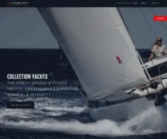 Collectionyachts.com(Collection Yachts) Screenshot