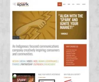 Collective-Spark.com(Collective Spark Communications) Screenshot
