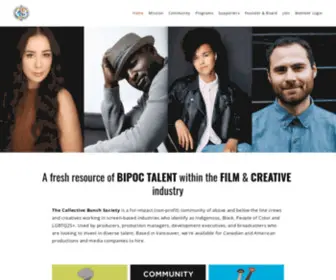 Collectivebunch.com(BIPOC crews and creatives working in screen) Screenshot