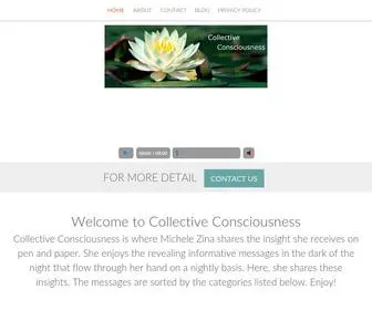 Collectiveconsciousness.com(Communication from our higher perspectives Scribing Introduction) Screenshot