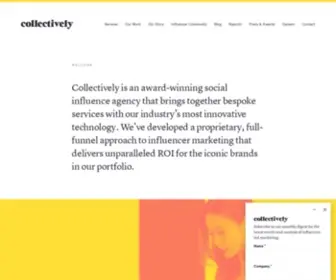 Collectivelyinc.com(Collectively, Inc) Screenshot