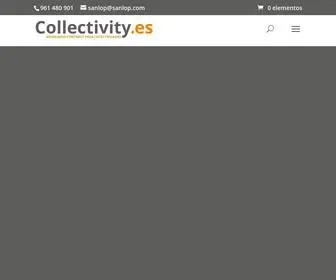 Collectivity.es(Tienda online de mobiliario contract para colectividades) Screenshot