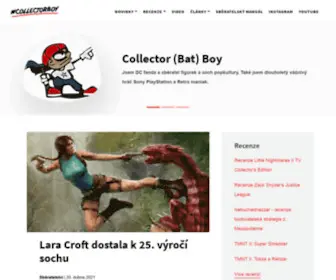 Collectorboy.cz(Collector Bat Boy) Screenshot