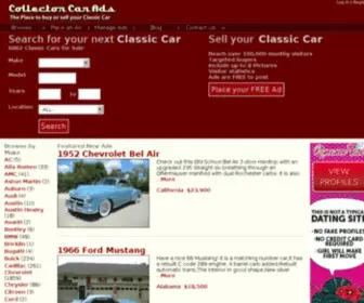 Collectorcarads.com(Classic Cars for Sale) Screenshot