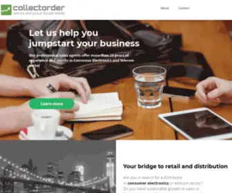 Collectorder.com(Distributor Netherlands) Screenshot