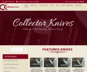 Collectorknives.net(Where Old Quality Meets New) Screenshot