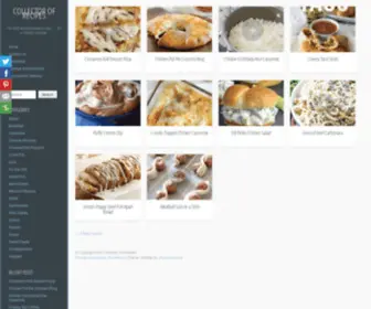 Collectorofrecipes.com(Collector of Recipes) Screenshot