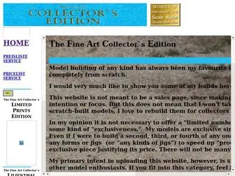 Collectors-Edition.com(Limited-edition museum-quality display models) Screenshot