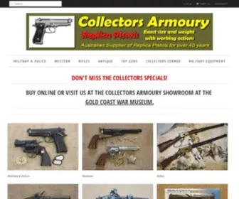 Collectorsarmoury.com.au(Replica Pistols & Rifles) Screenshot