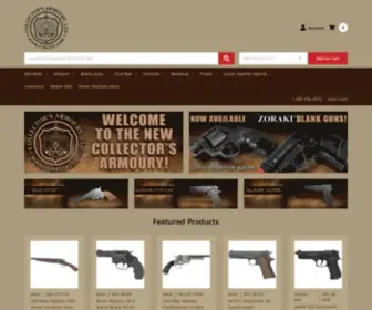 Collectorsarmoury.com(Blank Guns & Ammo) Screenshot