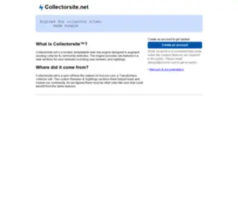 Collectorsite.net(Collectorsite) Screenshot