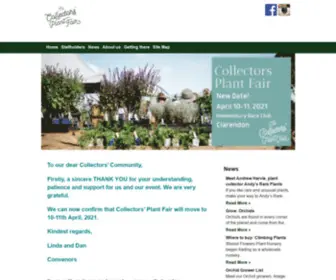 Collectorsplantfair.com.au(Collectors' Plant Fair) Screenshot