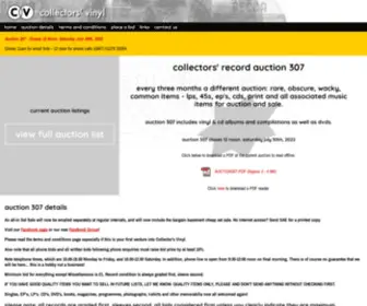 Collectorsvinyl.co.uk(Collectors' Vinyl) Screenshot