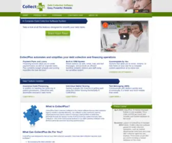 Collectplus.com(Debt Collection Software) Screenshot