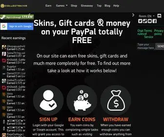 Collectskins.com(Free CSGO Skins) Screenshot