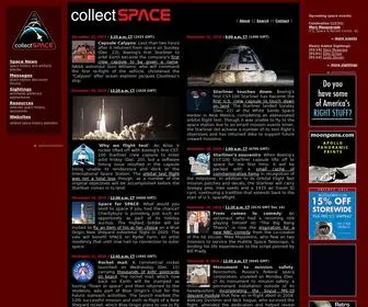 Collectspace.com(Space history) Screenshot