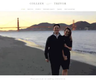 Colleenandtrevor2021.com(Colleen & Trevor) Screenshot