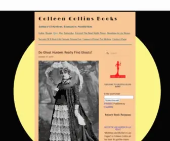 Colleencollinsbooks.com(Colleen Collins Books) Screenshot