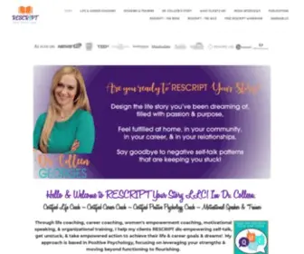 Colleengeorges.com(Life Coaching NJ) Screenshot