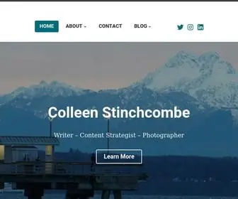 Colleenstinchcombe.com(Colleen Stinchcombe Writer) Screenshot