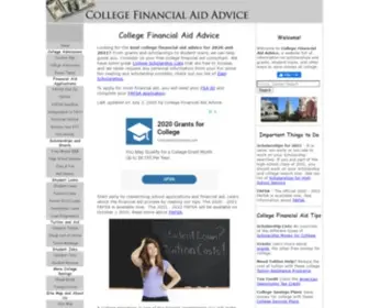 College-Financial-Aid-Advice.com(College Financial Aid Advice) Screenshot