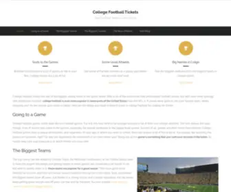 College-Football--Tickets.net(College Football Tickets) Screenshot