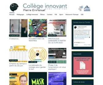 College-Innovant64.fr(College Innovant 64) Screenshot