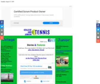 Collegeandjuniortennis.com(Collegeandjuniortennis) Screenshot