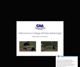 Collegeathleteadvantage.com(College Athlete Advantage (CAA)) Screenshot