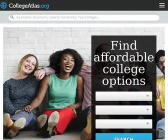 Collegeatlas.org(Colleges and Degrees) Screenshot