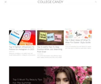 Collegecandy.com(College Candy) Screenshot